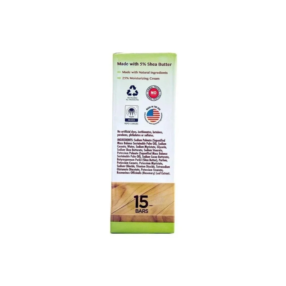 Kirkland Signature Shea Butter Bar Soap‎ 15-Pack 4.5 oz Moisturizing